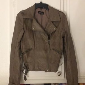 pleather Top Shop jacket, size 6